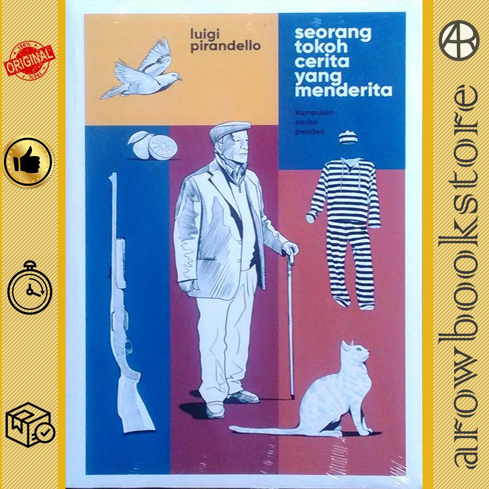Buku Seorang tokoh Cerita yang Menderita - Luigi Pirandello