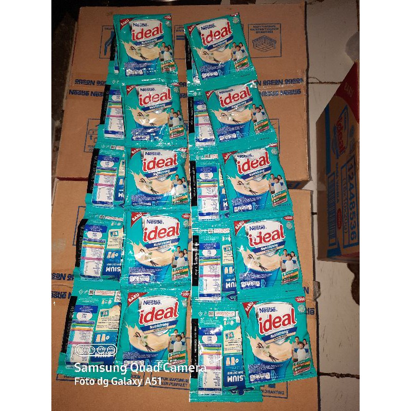 Susu bubuk Nestle Ideal 10 sachet@20g