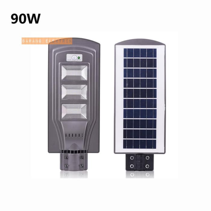 GTS Lampu Jalan PJU SolarCell Panel Surya LED 90W Solar Cell