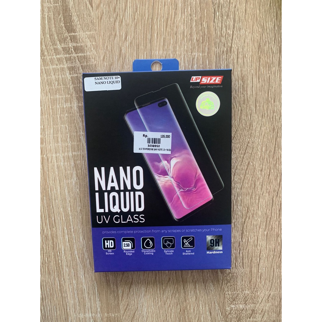 ANTI GORES TEMPERED BG SAMSUNG  NANO LIQUID UV GLASS