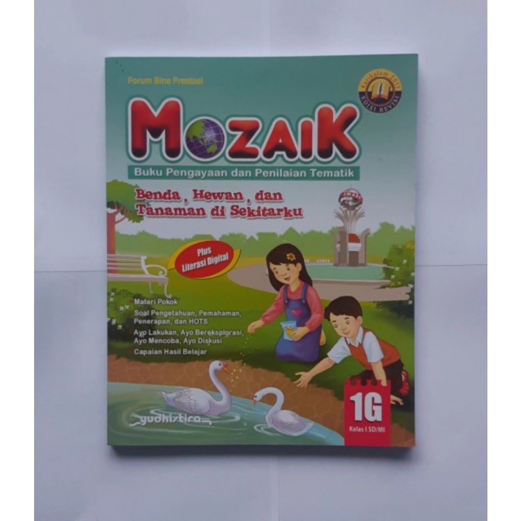 Buku MOZAIK Yudhistira Tematik SD Tema 1 G
