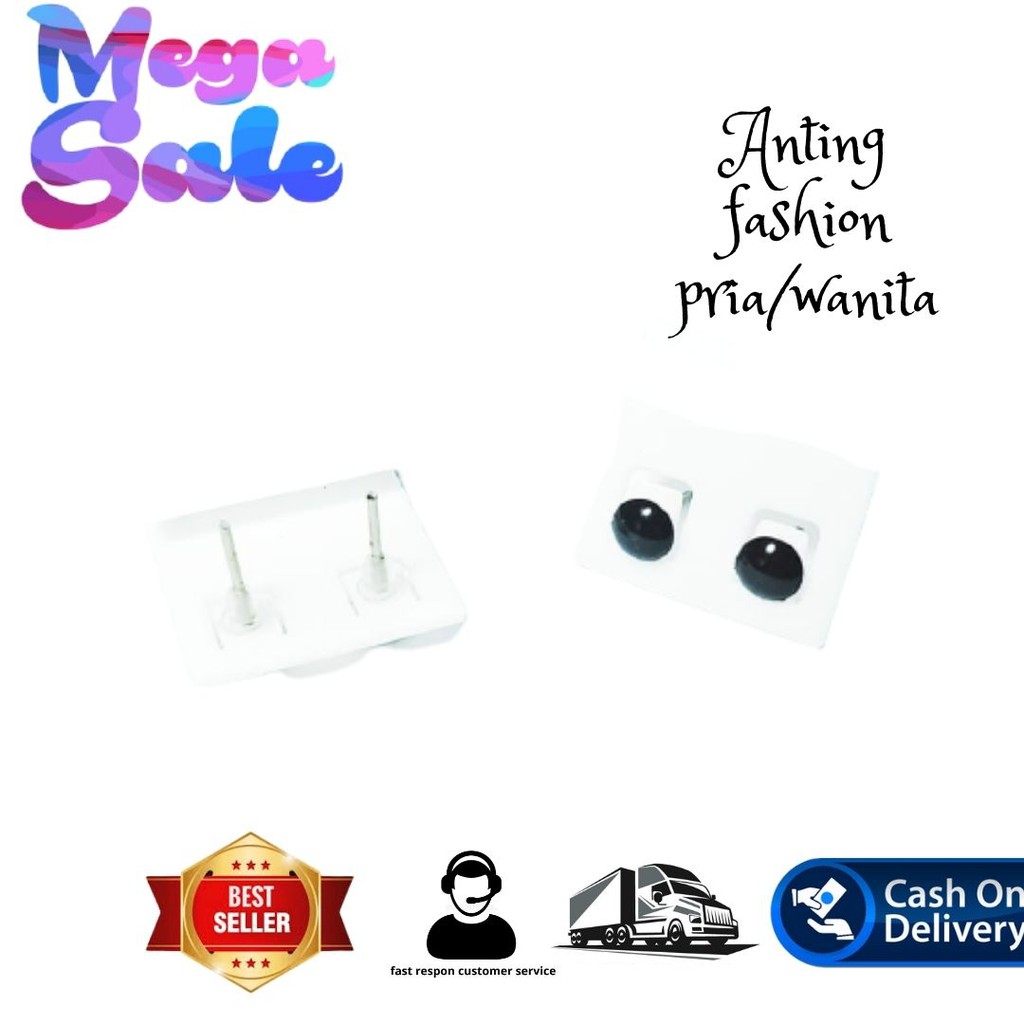 ANTING BAJA PUTIH,ANTING TINDIK,ANTING STAINLEES,ANTING PRIA WANITA