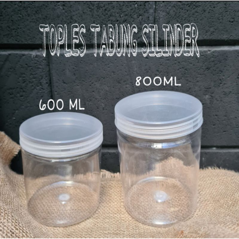 Toples Plastik 600ml Toples 600ml Botol Toples Plastik Pet Jar 800ml / Botol Plastik Food Jar