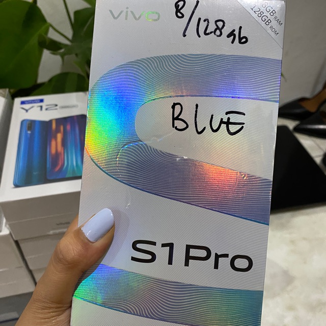 Vivo S1 Pro 8/128gb blue | Shopee Indonesia