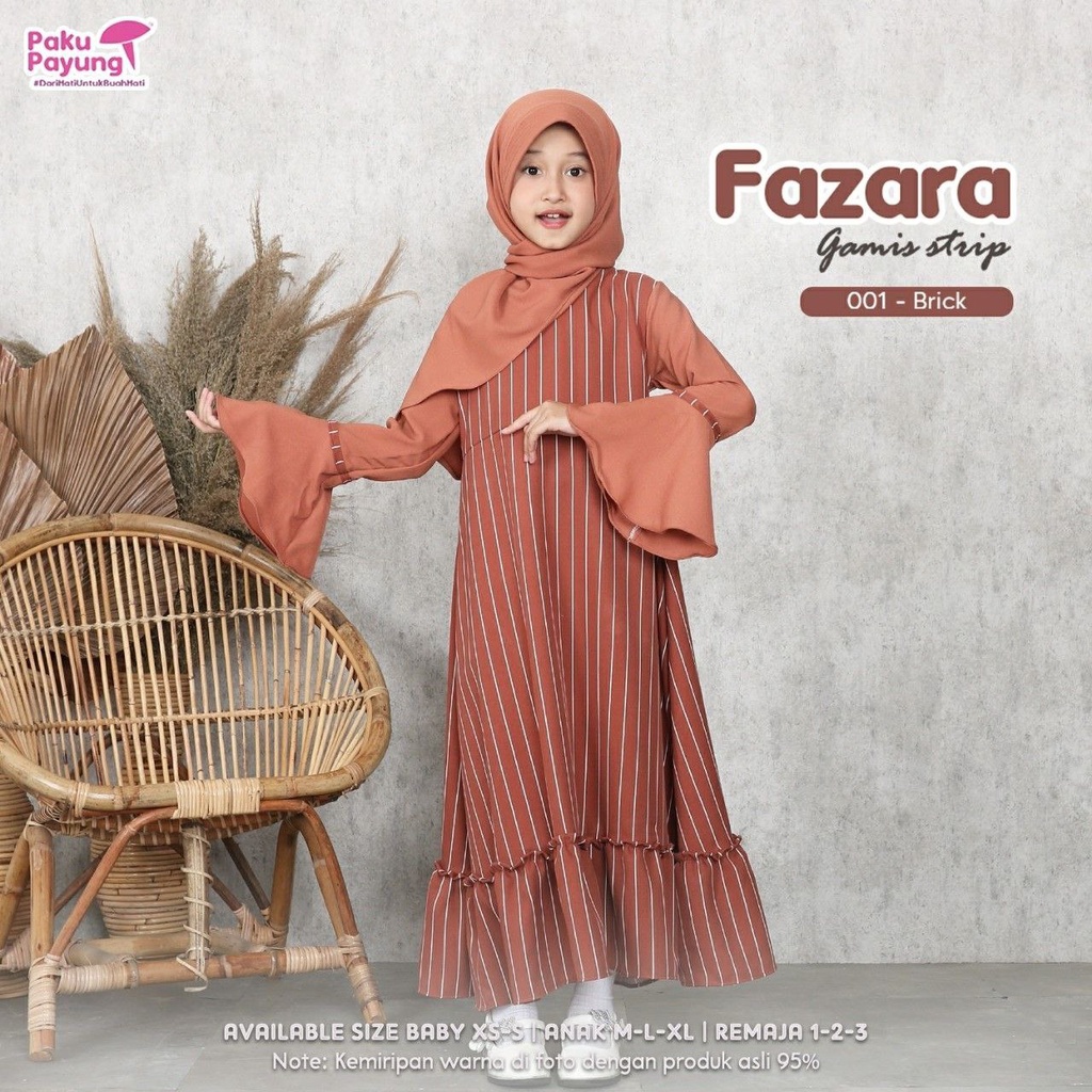 GAMIS ANAK DAN REMAJA PAKU PAYUNG | FAZARA SERIES