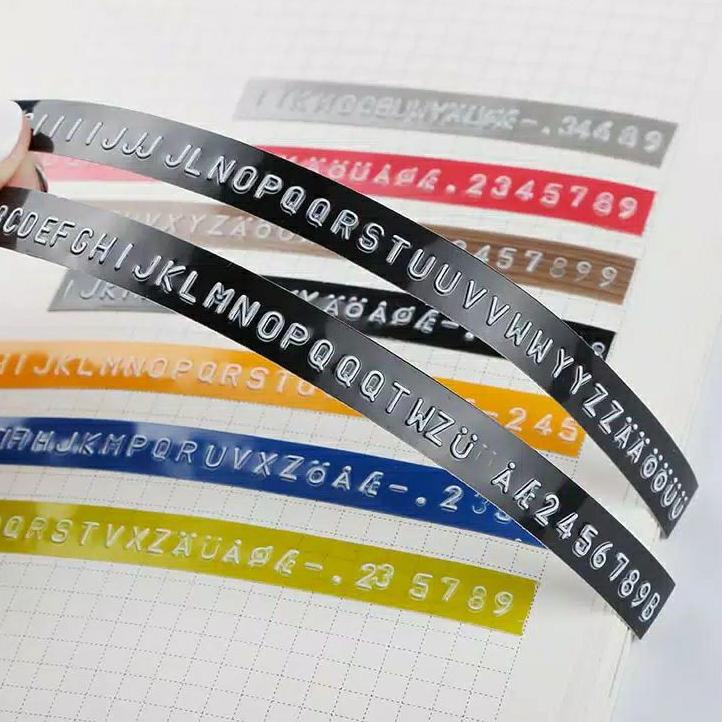 

[KODE PRODUK DPB6574] CIDY TAPE LABEL MAKER REFILL 9MM BISA UNTUK DYMO DAN MOTEX