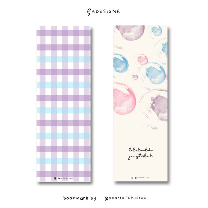 

(1 set) Pembatas Buku Dengan Tassel