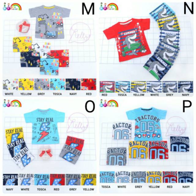 Kaos Anak Baju Atasan Katun Combed 30s Kids Factory Kualitas Premium Baby Victory