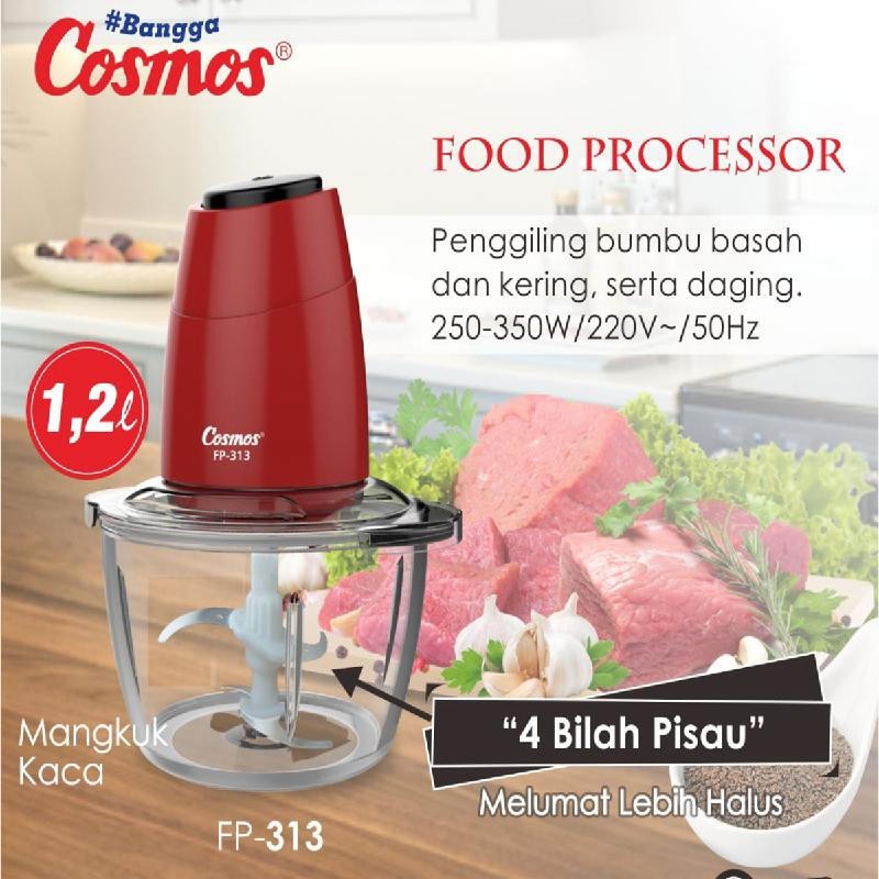 COSMOS Food Professor FP-313 Kapasitas 1.2L