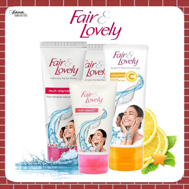 [FAIR & LOVELY] FACIAL WASH /SABUN WAJAH FAIR AND LOVELY