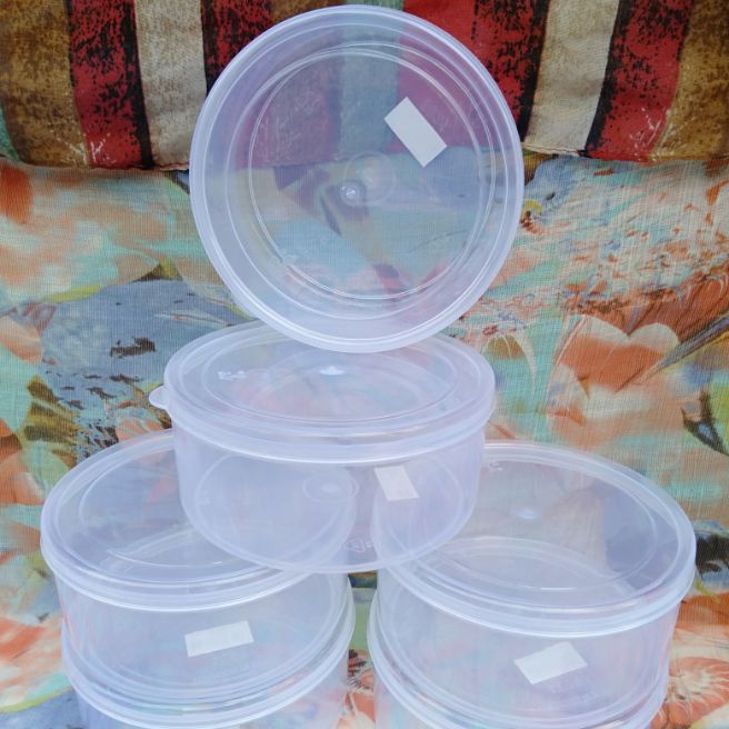 Toples nastar plastik 500 gr / toples kue kering