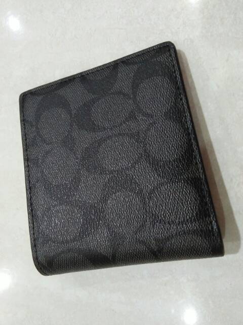 Dompet premium lipat pendek kulit asli motif C