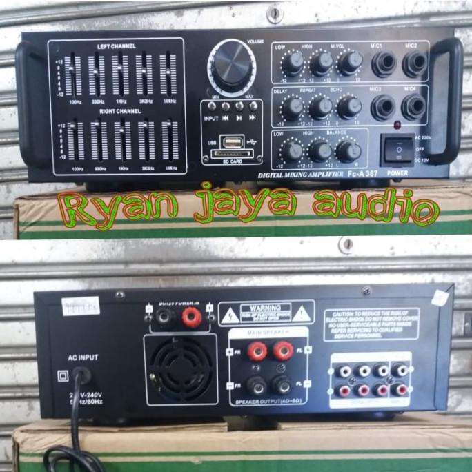 Promo Power Sound System Karaoke Amplifier Elsem Es-328N New