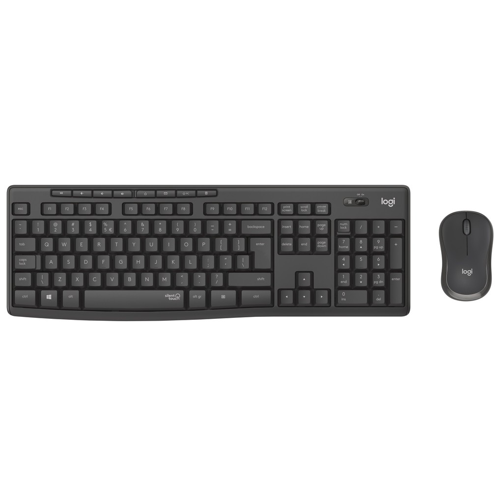 LOGITECH Silent Wireless Combo KEYBOARD + MOUSE MK295