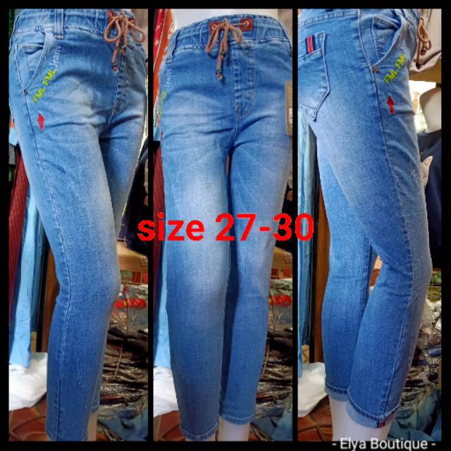 Celana jeans 7/9 wanita