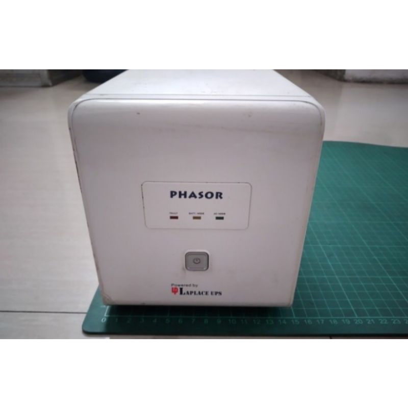 UPS LAPLACE PHASOR 1250VA TTANPA BATTERY BEKAS NORMAL