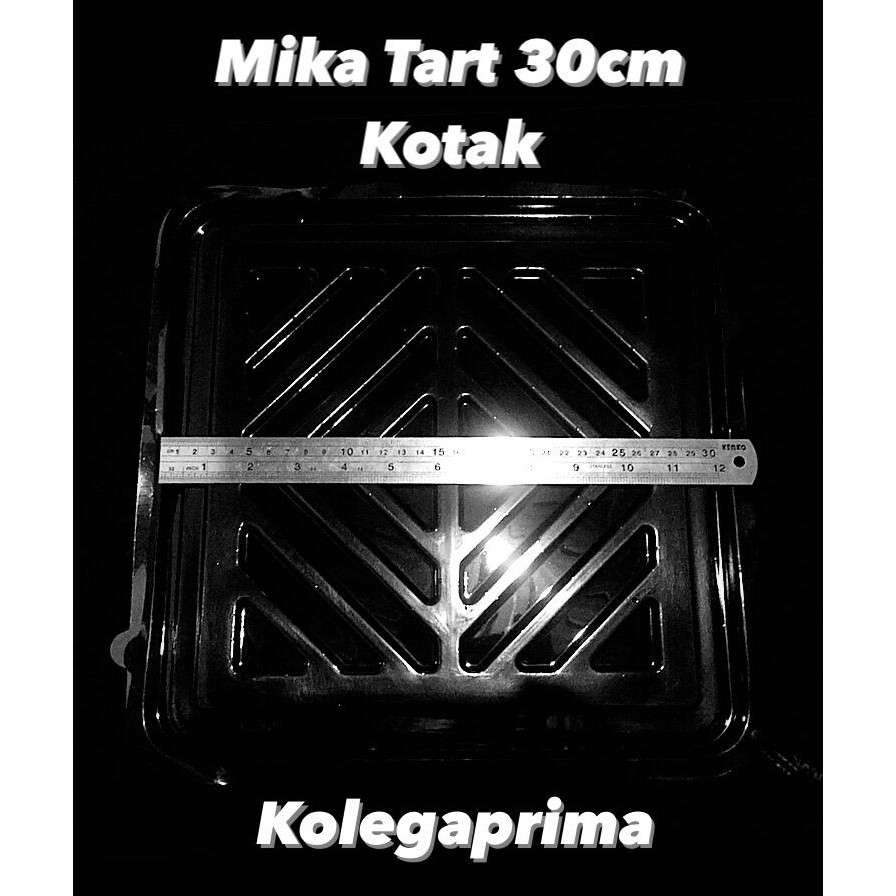 MIKA TART 30CM (KOTAK)/ MIKA KUE TART MURAH ISI 5PCS