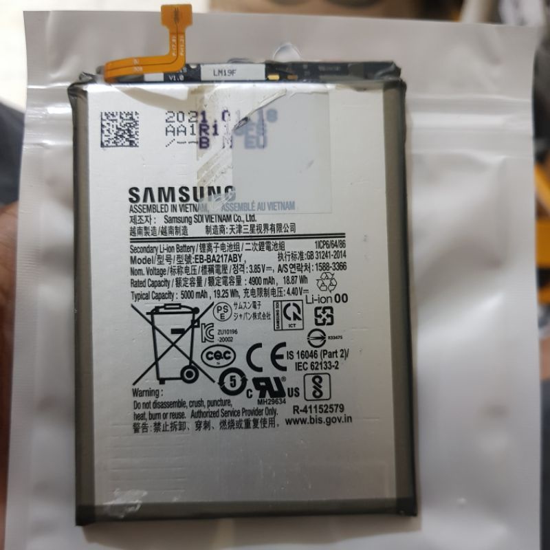 batrai batre baterai SAMSUNG A12 A21S M12 A02 ori copotan