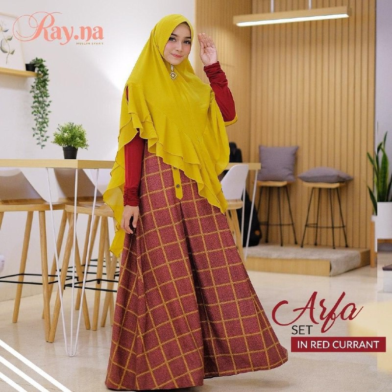 Syari Arfa by Rayna / Set Dress Khimar