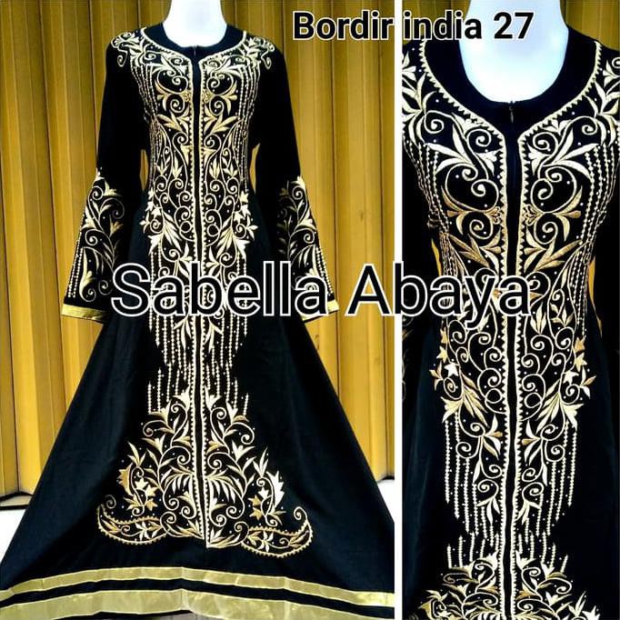 ABY-SF08 abaya bordir india 27