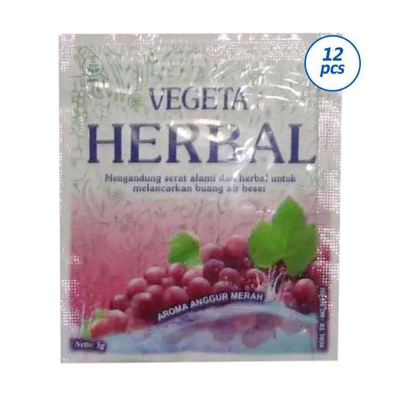 

Vegeta Herbal Anggur Merah [ Pack / 12 Sachet ]