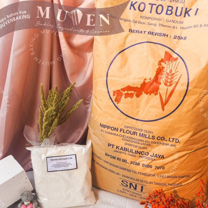 

TEPUNG TERIGU JEPANG KOTOBUKI (PROTEIN RENDAH) 1kg