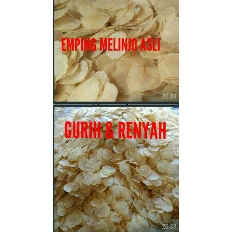 

Emping Melinjo Asli