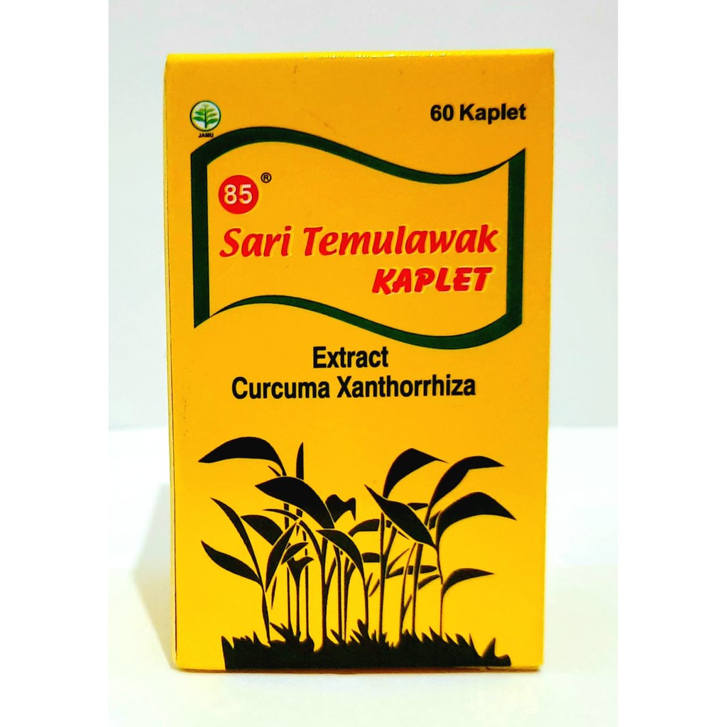 SARI TEMULAWAK KAPLET - obat liver - hepatitis - penyakit kuning