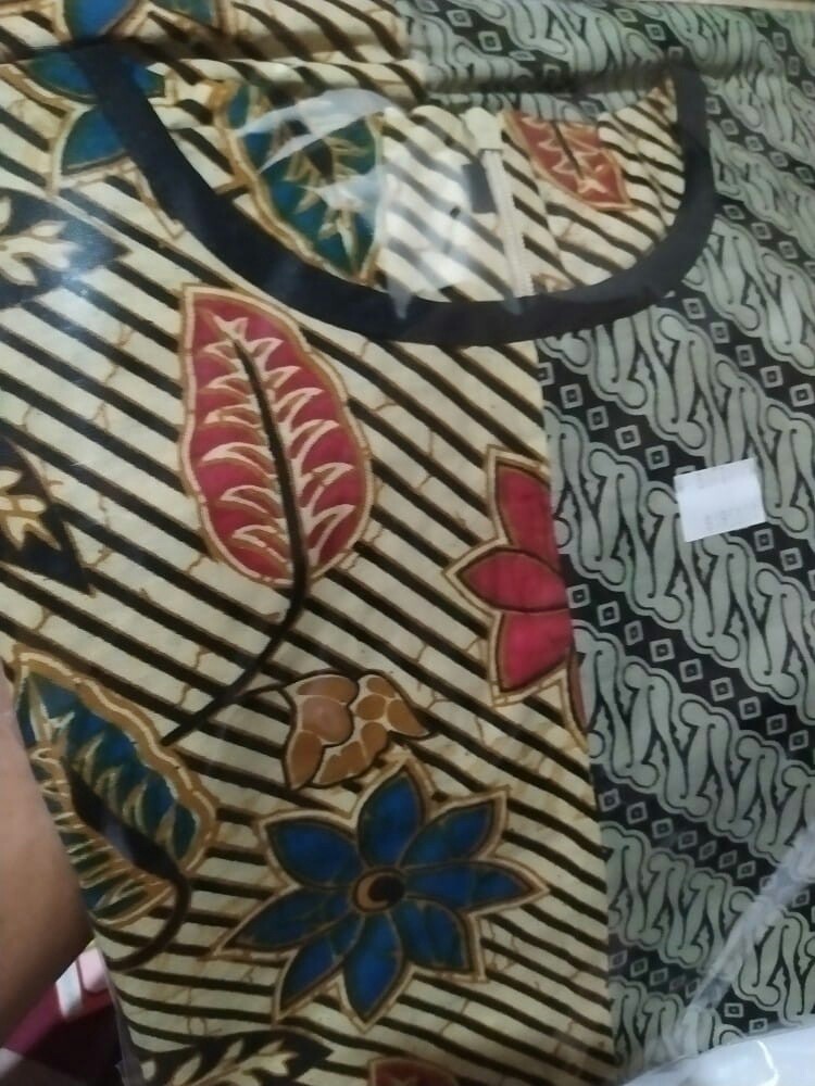Atasan Batik Dolby Dolbi Dobby Doby Tenun Sutra Tulis Halus Katun Atbm Baron Farissa Batik