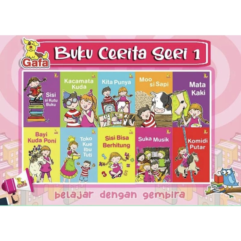 PAKET SERI BUKU GAFA / Buku Belajar Membaca