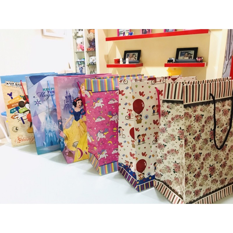 

Paper Bag Tali, Goodie Bag, Gift Bag, Tas Kertas Bahan Tebal High Quality Uk. L & XL