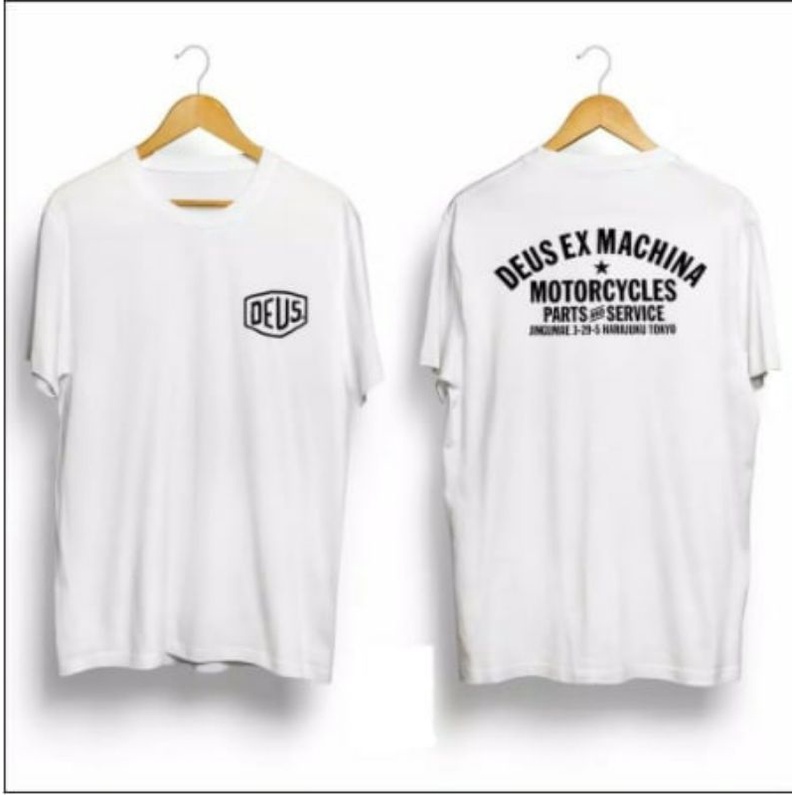 Kaos DEUS Ex Machina Lengan Pendek Cotton Combed 30s M L XL XXL XXXL XXXXL XXXXXL