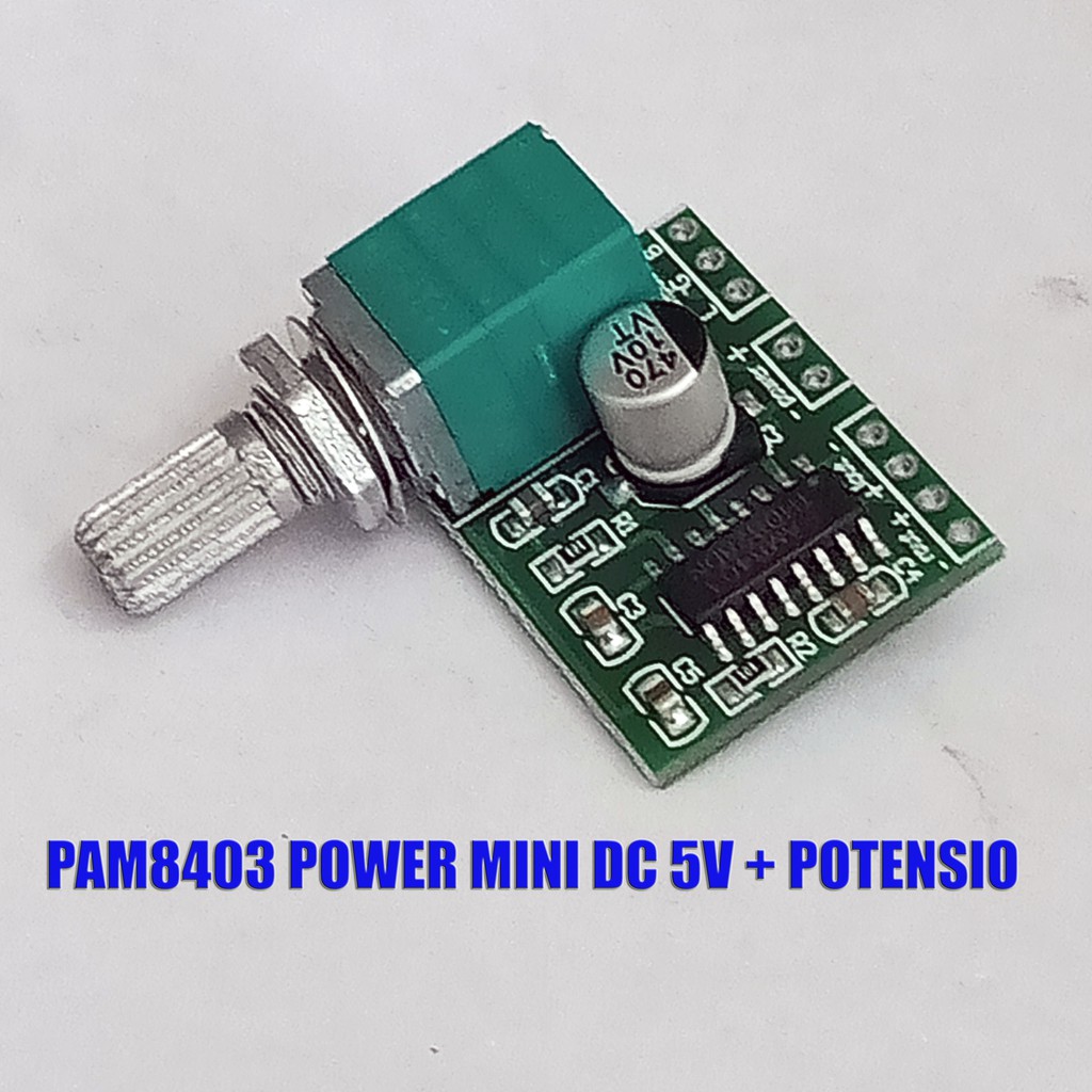 Jual Pam 8403 amplifier module ampli mini with switch volume | Shopee ...