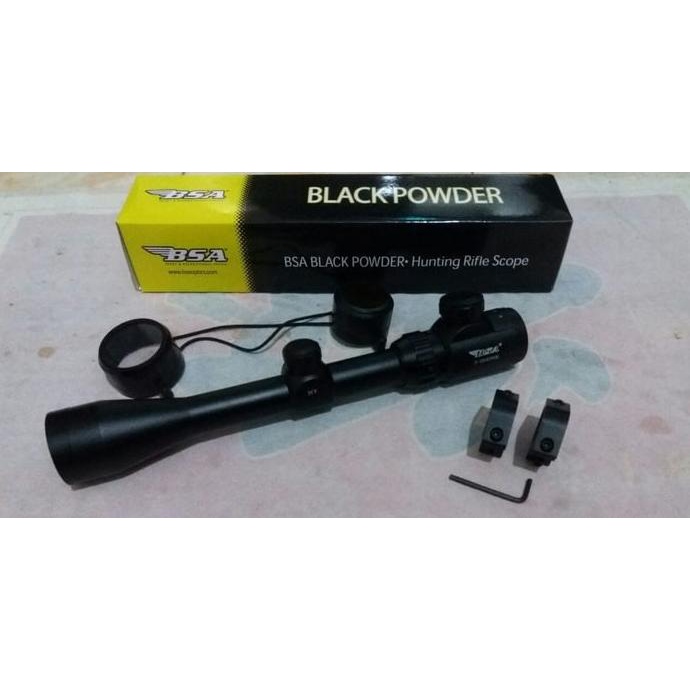 Telescope Bsa 3-9X40Eg Teropong Black Powder Bsa Teleskop Scope Rifle Terlaris