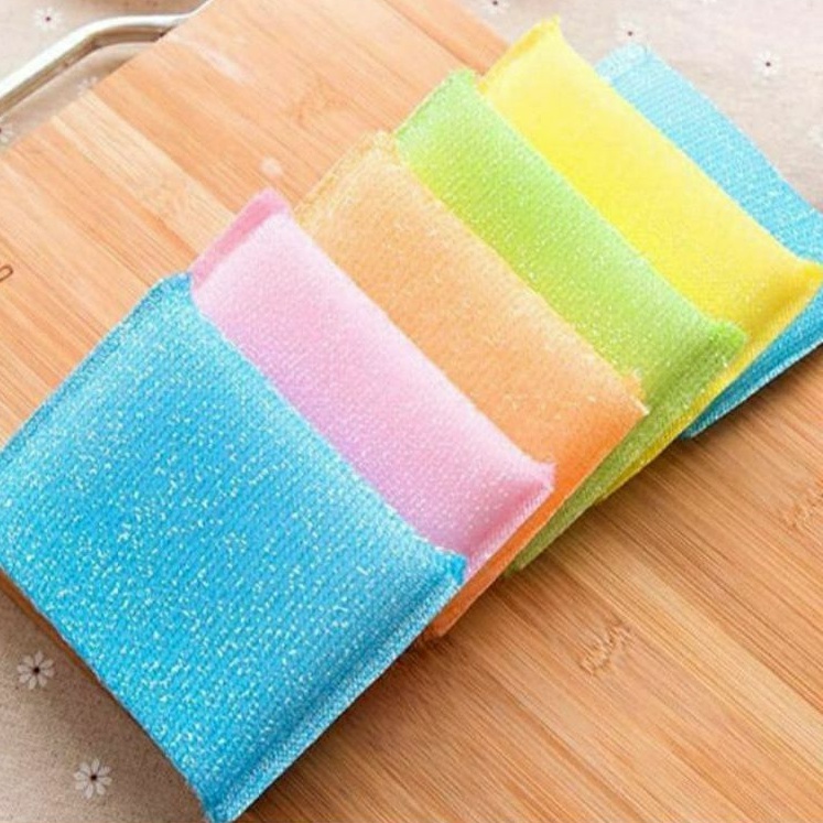 Spon Bantal Spon Cuci Piring Sponge Spons Wastafle (4pcs)