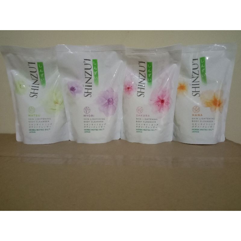 Shinzui Body Wash 400 ml/Sabun Cair Refiil