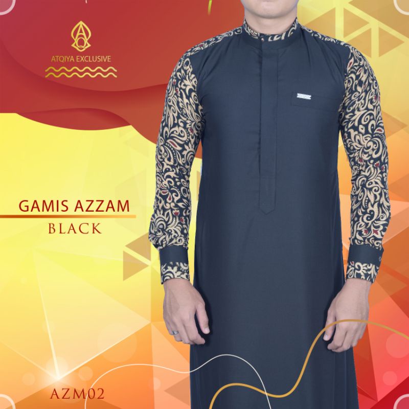 jubah / Gamis Azzam By ATQIYA EXCLUSIVE