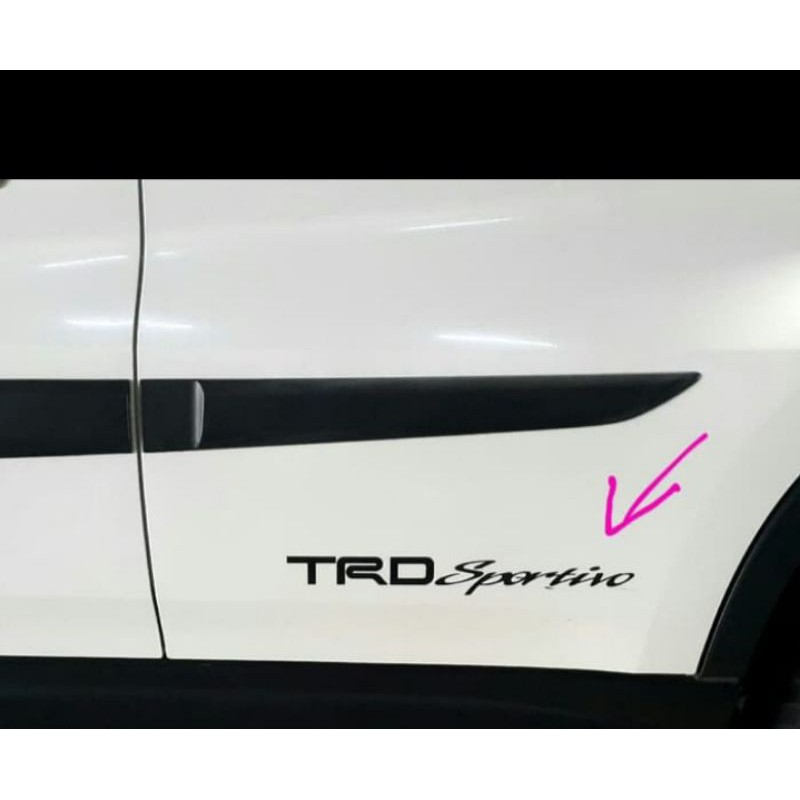 STIKER BODY TRD SPORTIVO MOBIL ALL NEW RUSH