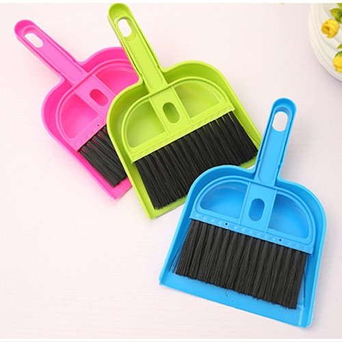 [DEASTORE] Sapu Pengki Mini 1 Set Murah / Serok Set / mini dustpan set