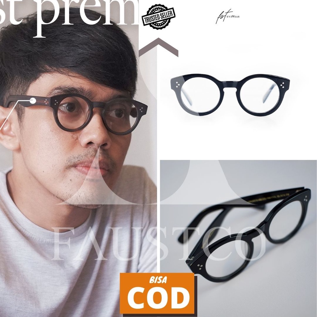 KACAMATA MINUS PRIA MOSCOT | KACAMATA DENNY SUMARGO KODE GRUNYA