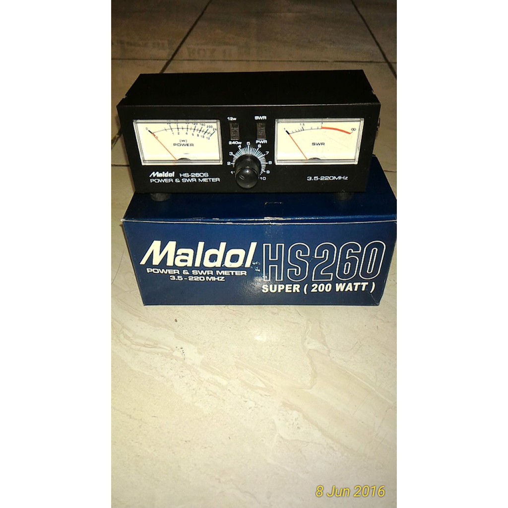 SWR Maldol HS260   SWR   Power meter MALDOL HS260   Bagus