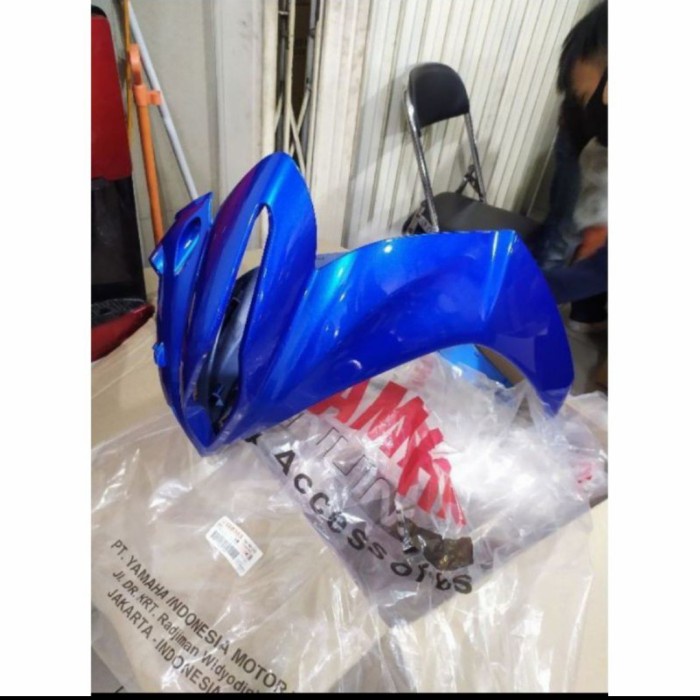 tameng sayap depan Jupiter z1 biru original yamaha Asli ori ygp