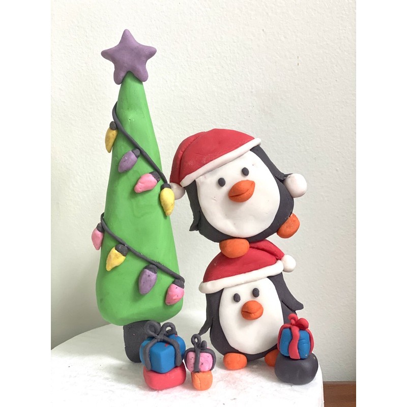 

Fondant Dekor Natal paket Penguin (HARGA PROMO)