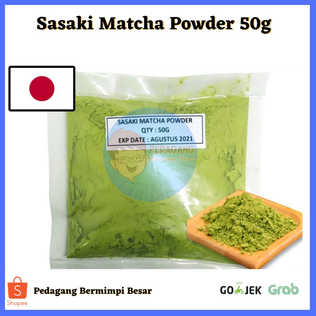 Sasaki Matcha Powder 50gr | Matcha Bubuk Asli Jepang | Matcha Powder