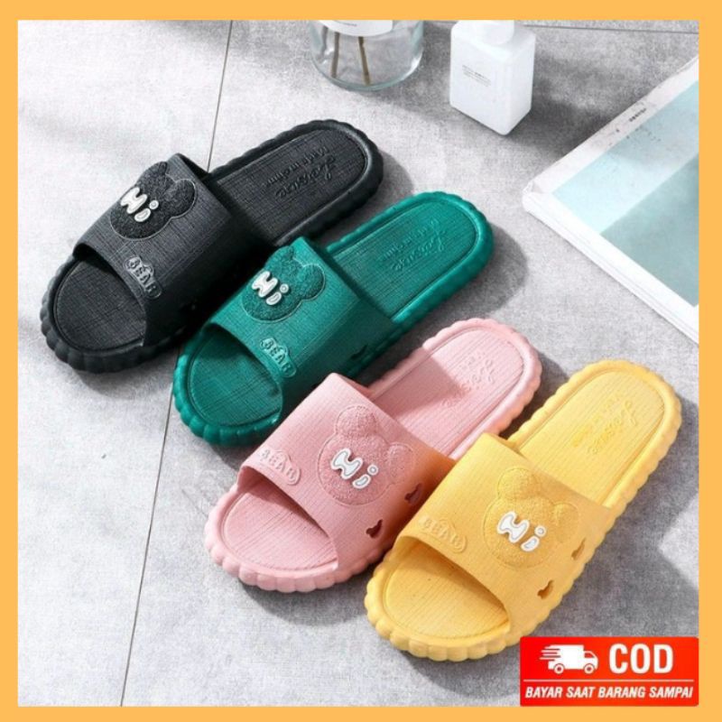 Sandal Wanita Terbaru Import Sandal Korean Style Sandal Slop Wanita Sandal Selop Wanita Sandal Jelly Cewek Viral