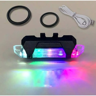 Lampu LED Sepeda BMX Lampu Belakang Sepeda USB Rechargeable