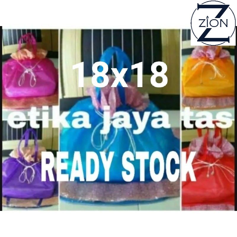 

ZION - tas hajatan serut tipis uk 18x18