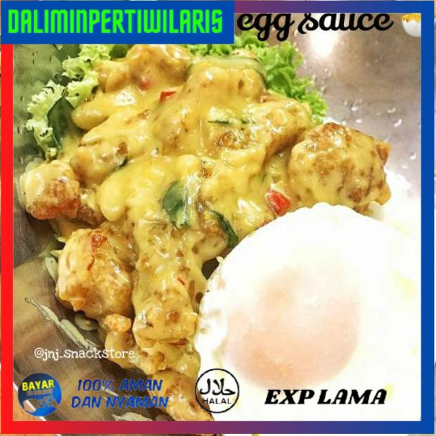 

( BISA COD ) SALTED EGG SAUCE / SAUS TELUR ASIN UK 250GR SPECIAL [Kode 1|Kode 2|Kode 3|Kode 4|Kode