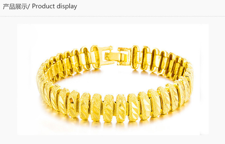 Gelang Emas Asli Kadar 375 Gaya Etnik Untuk Pria