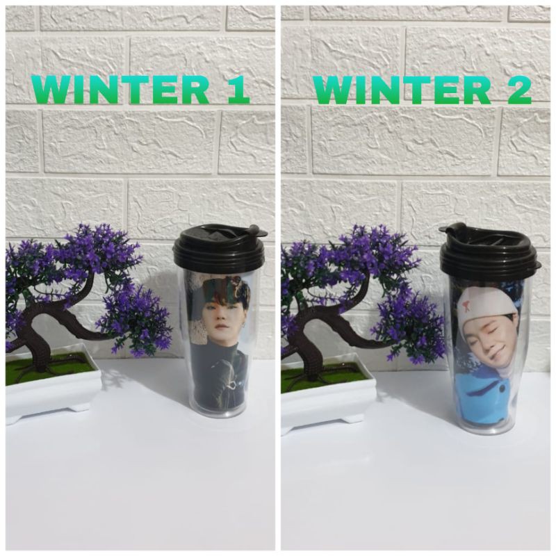 Botol Tumbler Kpop // Botol Minum BTS Edisi Winter 2020